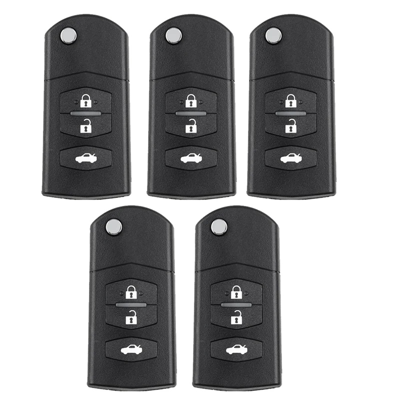 

Remote Key Fob Car Remote Key For Xhorse XKMA00EN Universal Wire 3 Button For Mazda Style For VVDI Key Tool