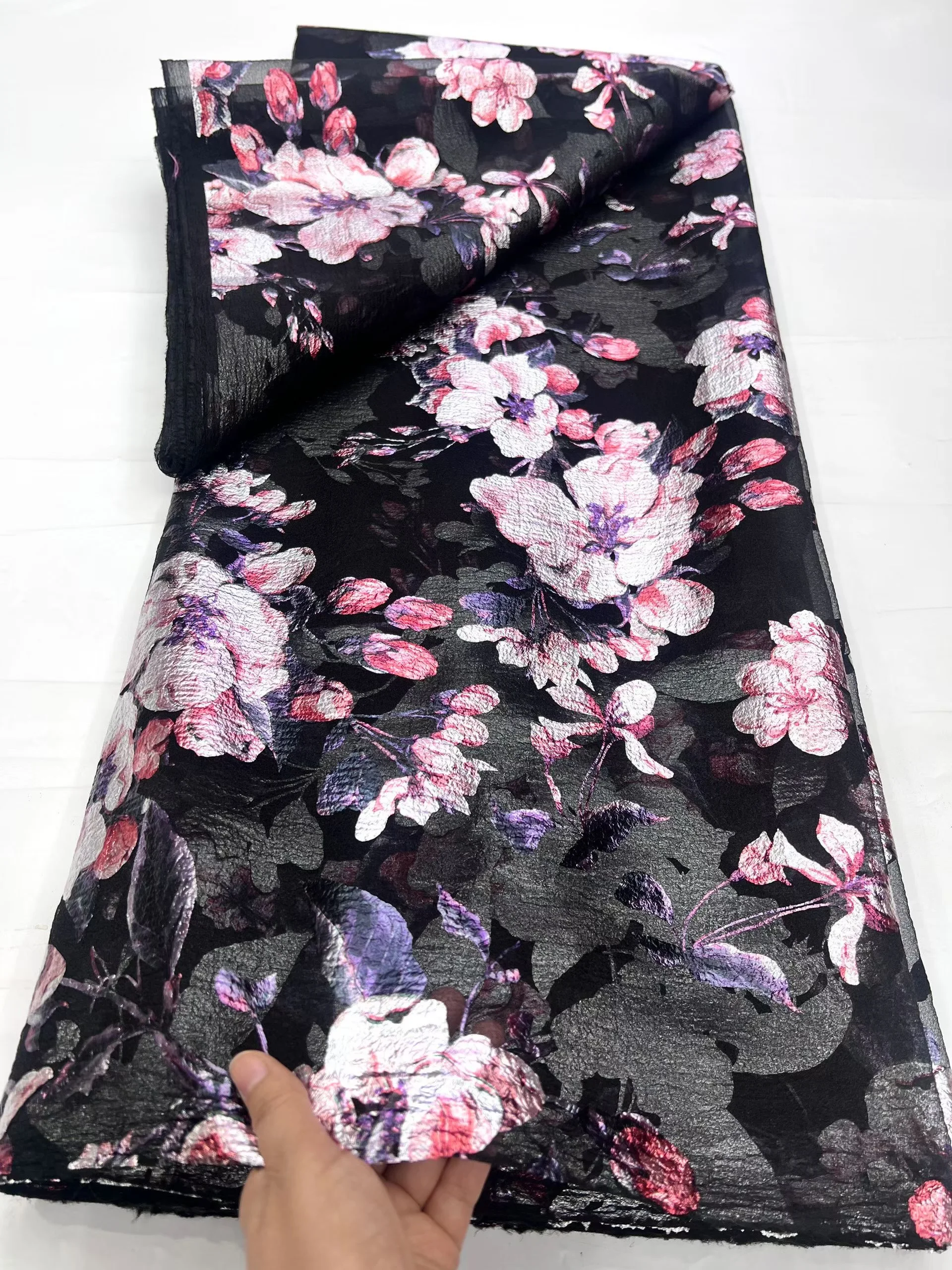 

African Lace Fabric Sequins Beaded Embroidery Nigerian Bridal High Quality French Tulle Lace Fabric For african women dress