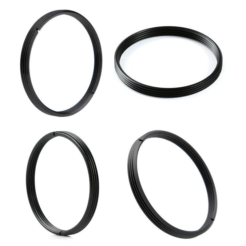 High Precision Metal M39 to M42 Screw Lens Mount Adapter Step Up Ring M39 Lens to M42 39mm to 42mm Adapter Ring Black