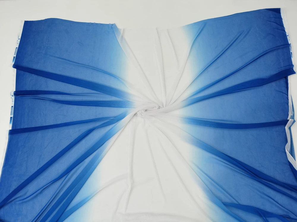 1 Meter X 1,5 Meter Polyester Stretch-Netzstoff Tüll Weicher Ombre-Netzstoff für Bühnendekoration – Detail 14