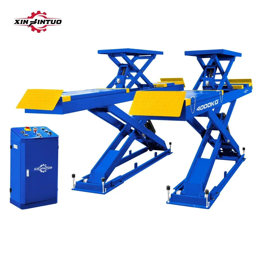 Xinjintuo 8,800 Lbs Hydraulic Car Lifting Equipment  Scissor   