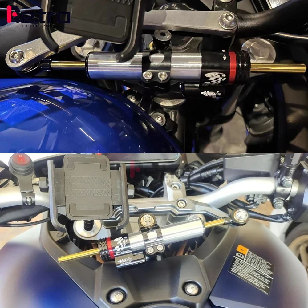 Voor Honda CB650F Cb 650F CB650 F 2015-2019 Verstelbare Stabilisator Stuurdemper Met Beugel Cnc Motorfiets Accessoires