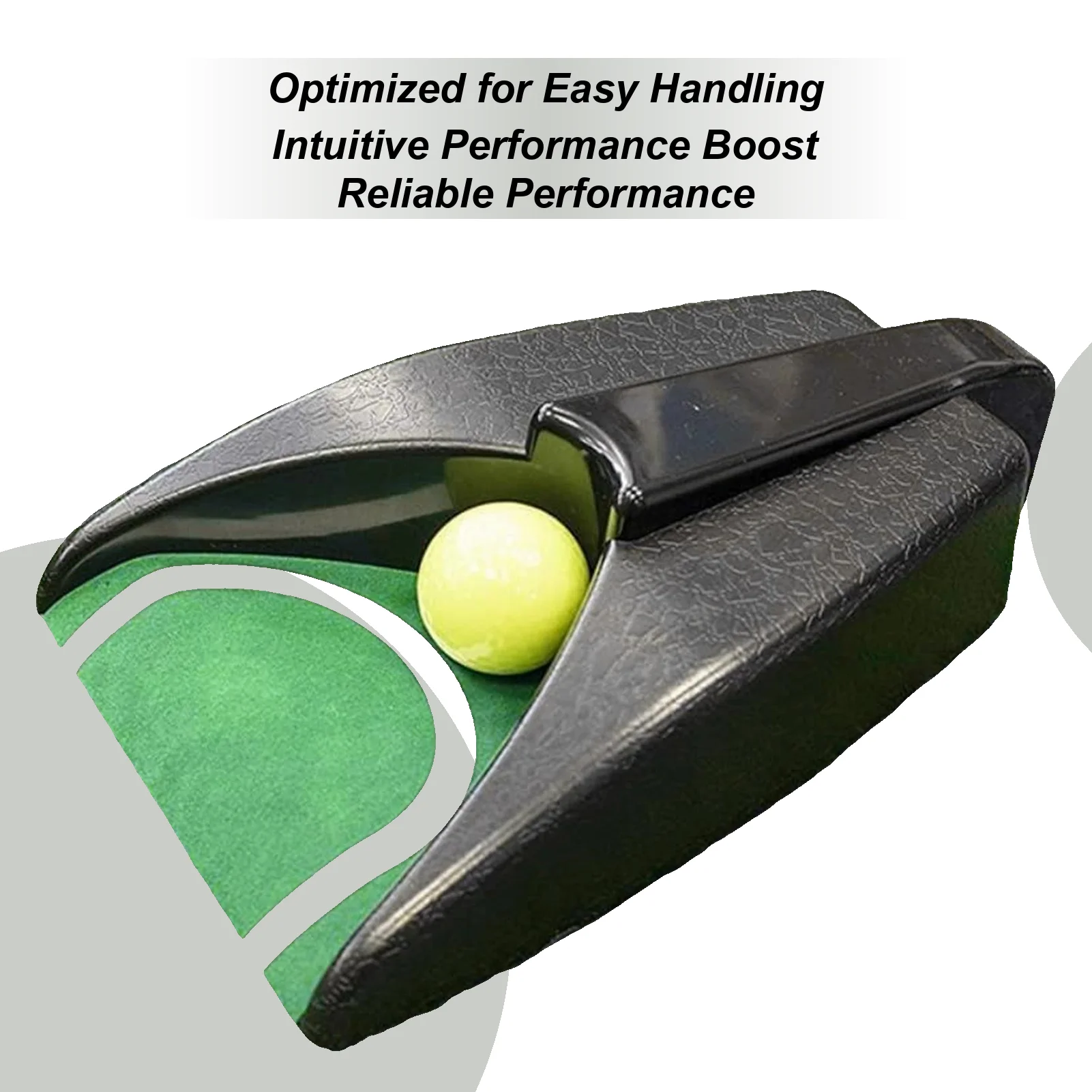 

Putting Machine With Ball Return Quick Response Adjustable Angle Training Aid Automatic Golf Machine For Golf Enthusiasts