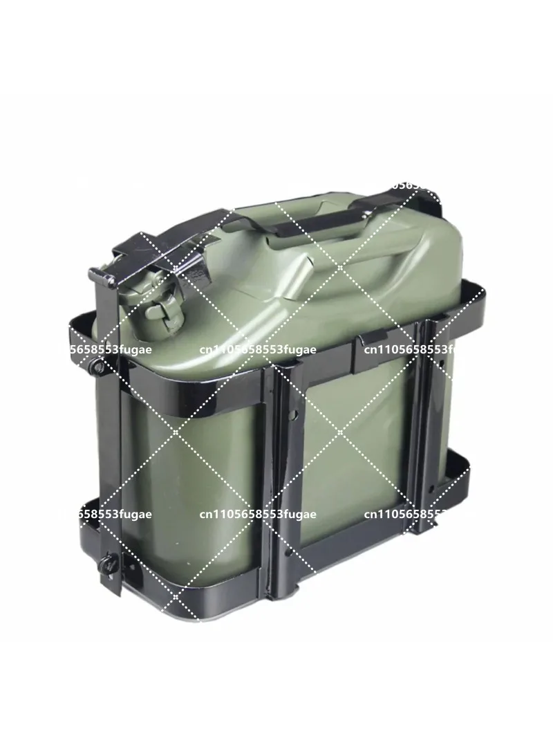 Universal Jerry Gas Can Holder Fuel Tank Rack For Motorcycle 20L Cans Carbon Steel Stand Bracket