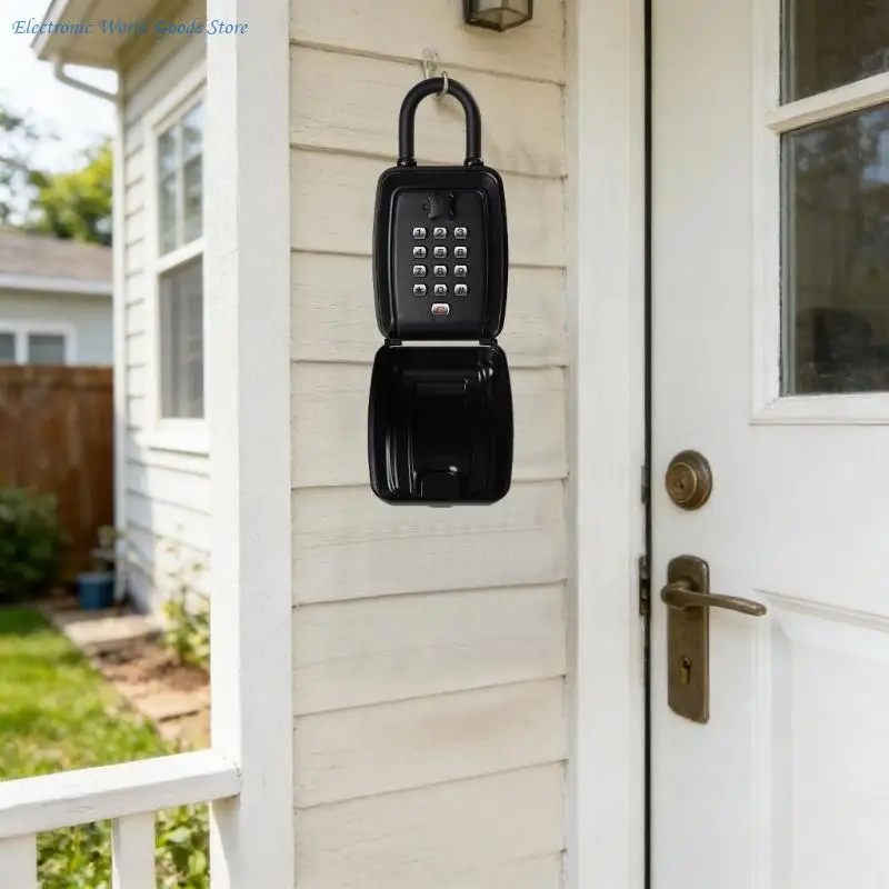 A3PD Intelligent Digital Password Box With Thickened Waterproof Shell And 0.6cm Diameter Steel Wire For Enhancing Safety
