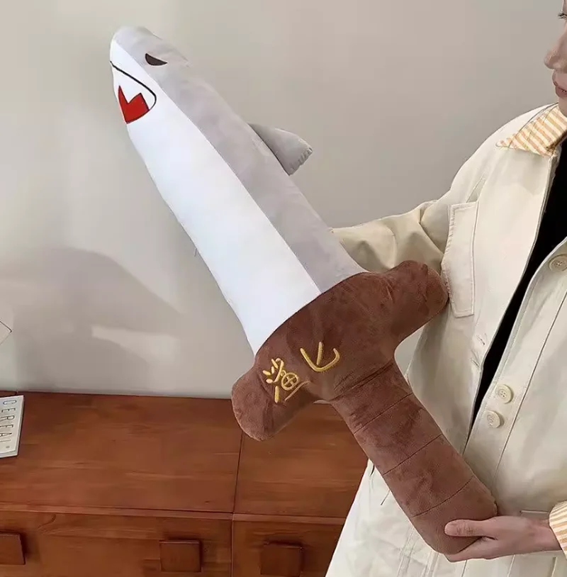 New Spot Shark Sword Funny Toy Shape To Send Boyfriend And Girlfriend Birthday Surprise Gift Shark Doll  Holiday Souvenir
