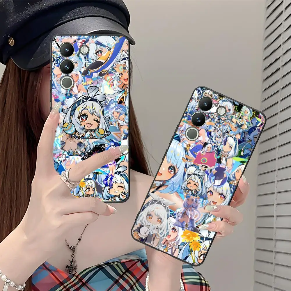 

Game GI Mualani Matte TPU Mobile Phone Case for VIVO V60 V50 V40 V30 V29 V27 V25 V23 Pro Lite 5G Colorful Printing Cover