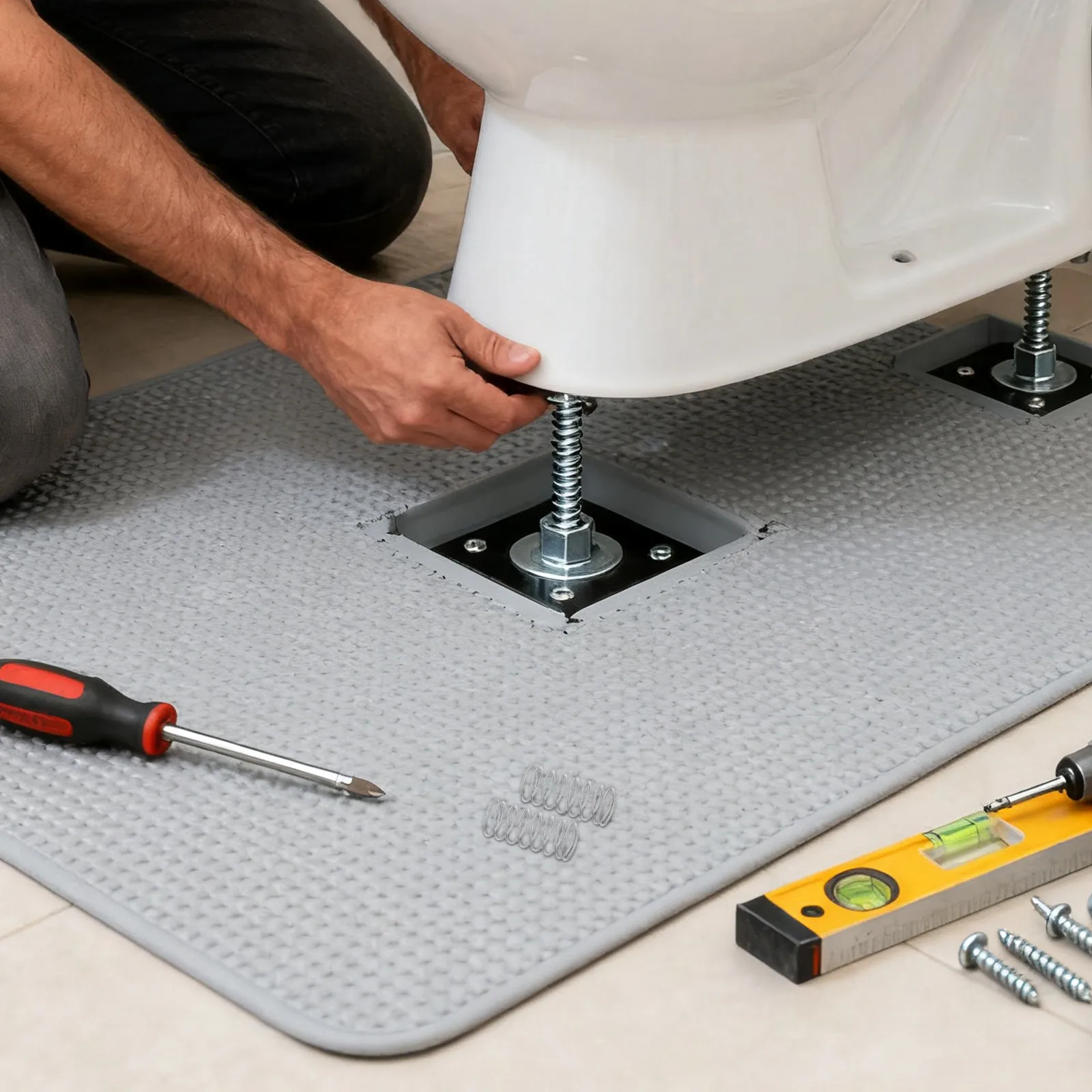 

20 шт. универсальных пружин для кнопок унитаза: сверхпрочные спиральные пружины сжатия для механизмов двойного и одинарного смыва, бесшумные и надежные