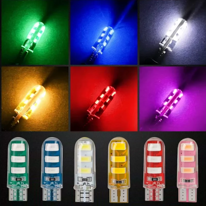 Flashing Brake Light Position Light Directional Lights Blue Yellow Red White Green Pink Car Motorcycle Signal Light Auto Parts