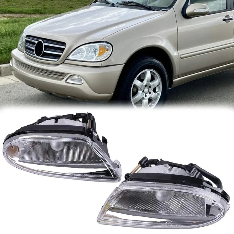 

Left Right Car Fog Light Lamp For Mercedes Benz W163 ML ML350 ML500 ML430 ML320 ML55 AMG 1638200428 1638200328 Without Bulb