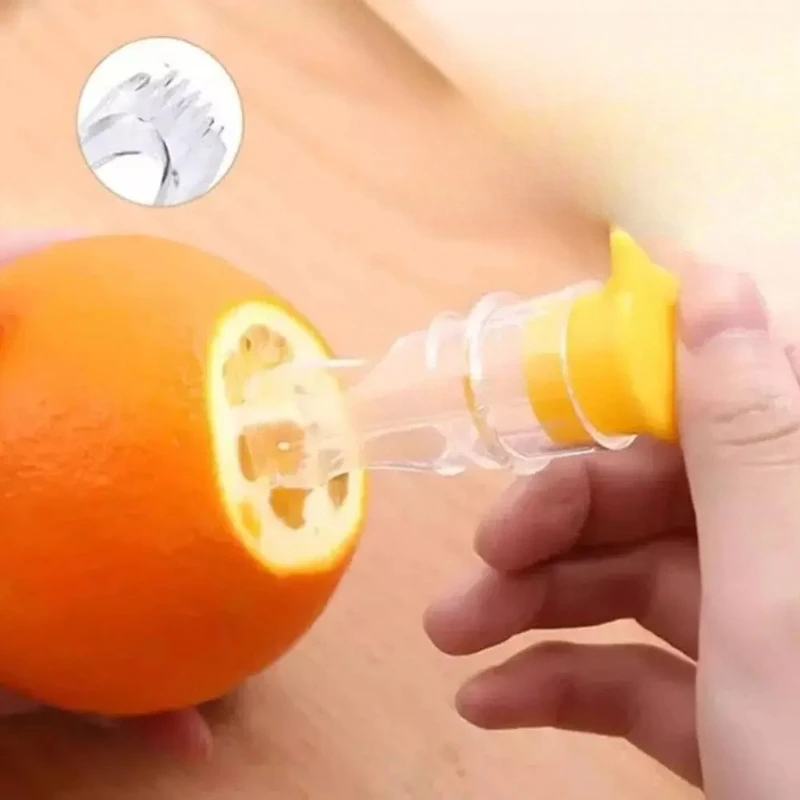 Multifunktionales Küchenwerkzeug, Zitronen- und Orangen-Entsafter, manueller Entsafter, multifunktionaler manueller Obst-Entsafter, praktischer Spiralextraktor