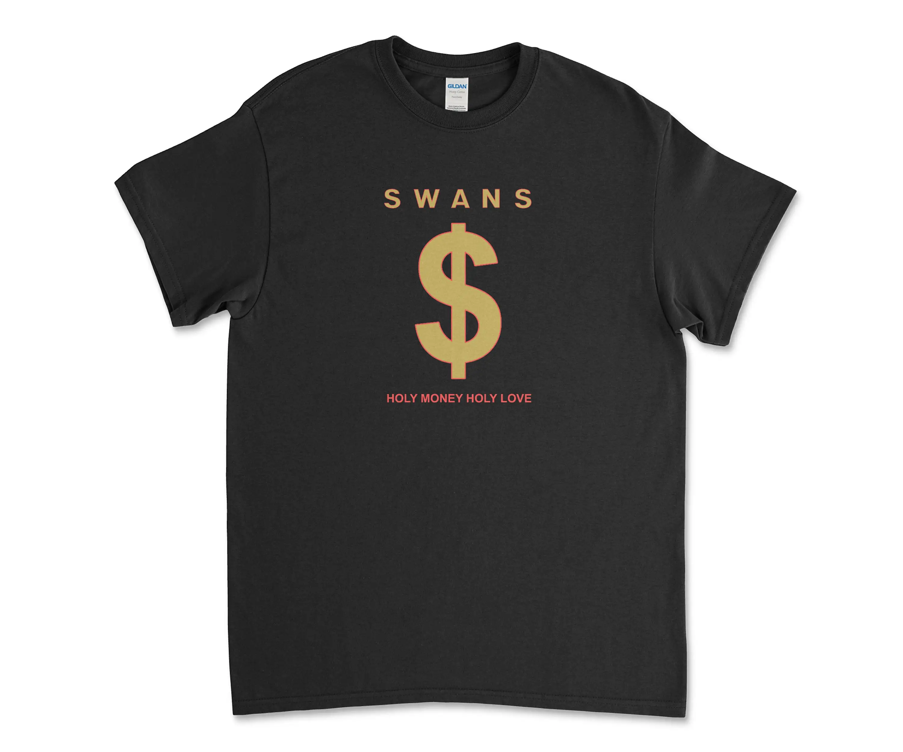 Swans Holy Money Love Greed T Shirt