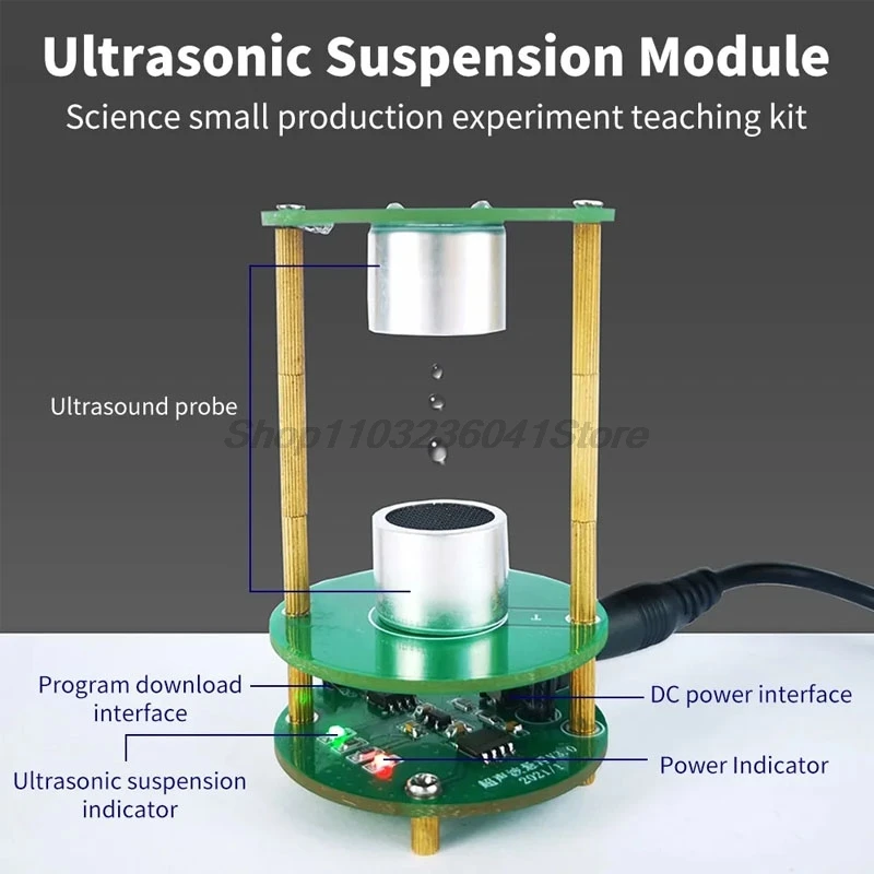 DIY Electronic Kits Ultrasonic Suspension Standing Wave Controller DIY Soldering Practice Acoustic Suspension Science Learning