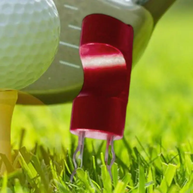 Herramienta de reparación Divot para Golf, herramienta de horquilla verde de Golf multifunción, herramienta de práctica de Golf de diseño ergonómico para profesiones de Golf