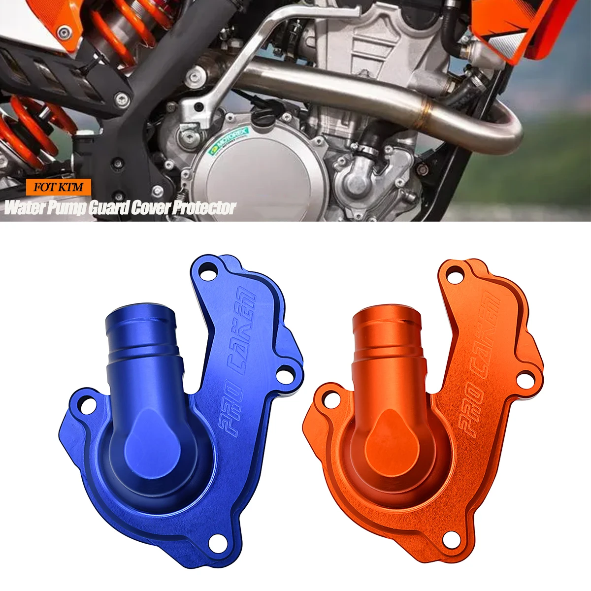 Motorcycle CNC Water Pump Guard Cover Protector For KTM GASGAS EC-F MC-F EXC-F SX-F XC-F XCF-W 250 350 FC FE FX 2016-2021 2022