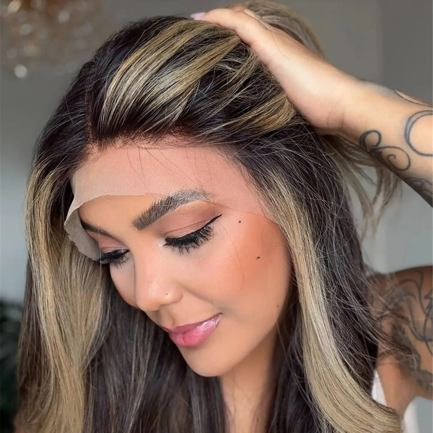 parrucca-sintetica-resistente-al-calore-13-4-nuova-collezione-effetto-balayage-marrone-scuro-ombre-lunga-26-pollici-onde-morbide-aspetto-realistico-attaccatura-naturale