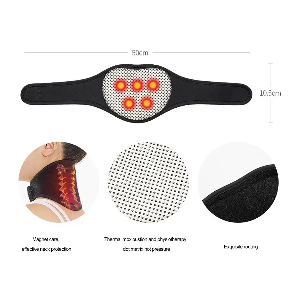 

Новые турмалиновые самонагревающиеся подушечки, магнит для шеи, уход за дальним расслаблением, инфракрасный воротник, шейный ремешок, магнитный V7R8