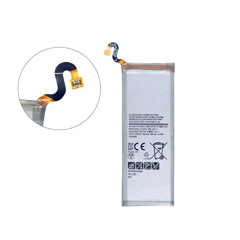 3.85V 3500mAh Mobile Phone Battery EB-BN935ABA EB-BN935ABE EB-BN930ABE For Samsung Galaxy Note 7 Galaxy Note FE N935