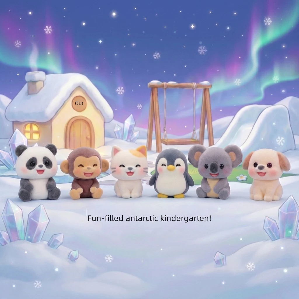 

Предзаказ: Оригинальный набор миниатюрных фигурок животных из флокированной ткани в стиле Каваи (Антарктика) для детского сада, коллекционные куклы, подарок, декор для дома и рабочего стола