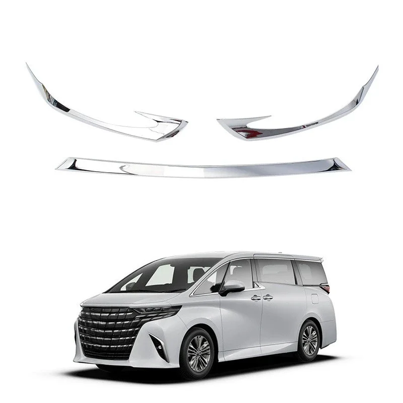 

For Toyota Model 23 Elfa Front Bumper Trim Alphard 40 Series Front Bumper Anti-Shine Strip Front Lip