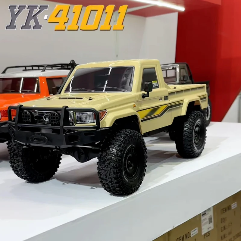 

Yikong 1/10 Scale RC Car Remote Control Electric Brushed Climbing Vehicle Off-Road Dual Speed with Differential Lock Male Gift