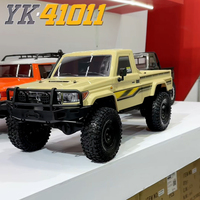 Yikong 1/10 Scale RC Car Remote Control Electric Brushed Climbing Vehicle Off-Road Dual Speed with Differential Lock Male Gift