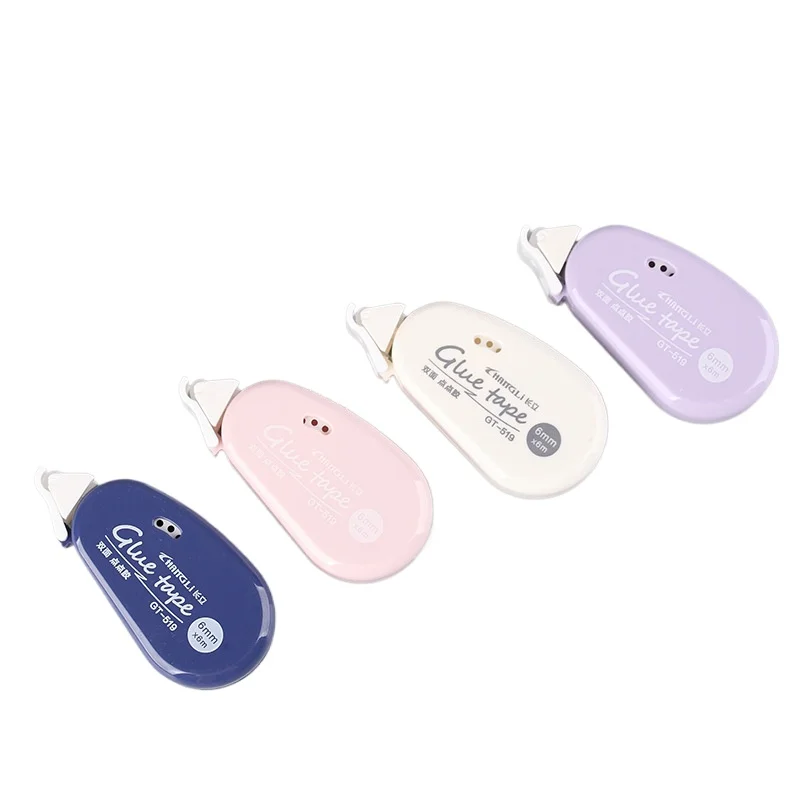 粘着テープディスペンサー,1ピース,かわいい,両面,ドットスティック,アプリケーター,接着剤,文房具