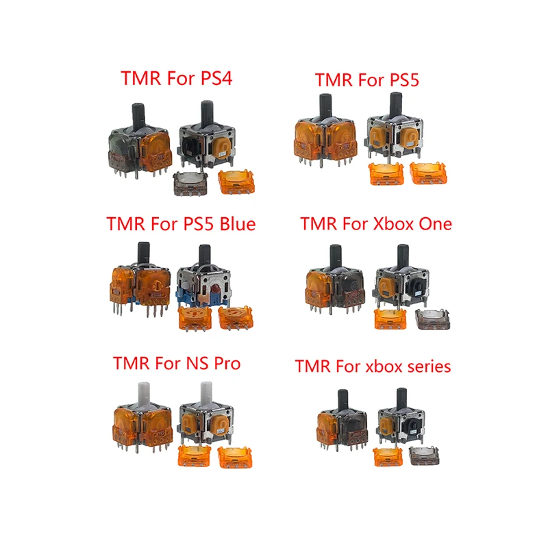 1-10 قطعة TMR عصا التحكم الكهرومغناطيسية ل PS4 ثلاثية الأبعاد وحدة استشعار عصا التناظرية ل PS5 ل Xbox التبديل برو الروك تحكم #1