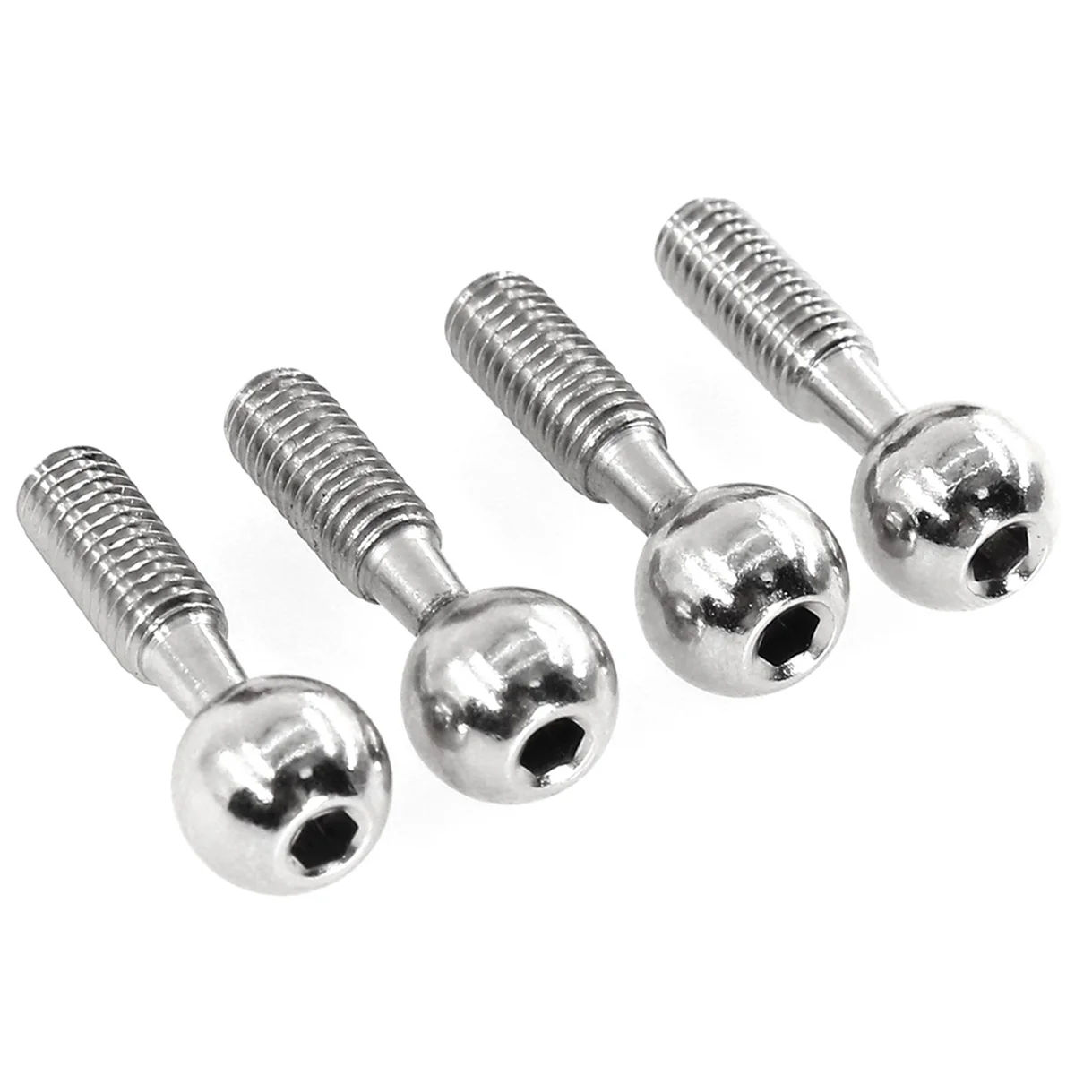 

A17I 4PCS RC Car Upgrade Steering Cup C Seat Screw Kit for 1/10 Feishen 511029 RC Car Upgrade Accessories
