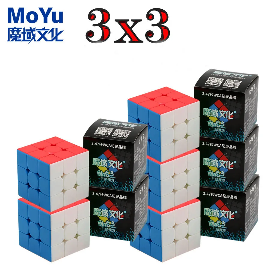 

Magic Cube MoYu 3C 3x3x3 Puzzle Wholesale 3x3 Magico Cubo Stickerless Professional Speed Cubing Player Game Education Logic Toys