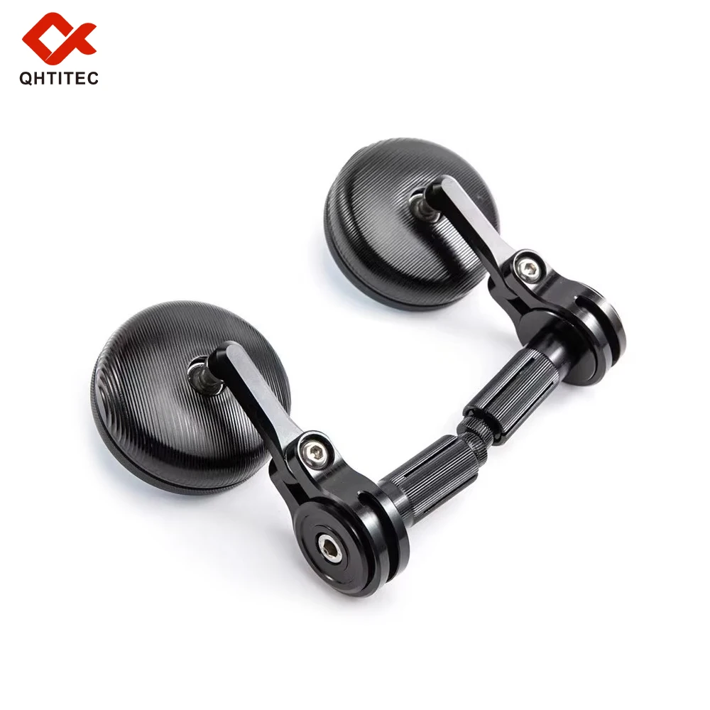 

Aluminum Alloy 22mm Handlebar End Mirror Motorcycle Small Mirror Universal For Kymco downtown 300i AK 550 Zontes 125 350 VOGE