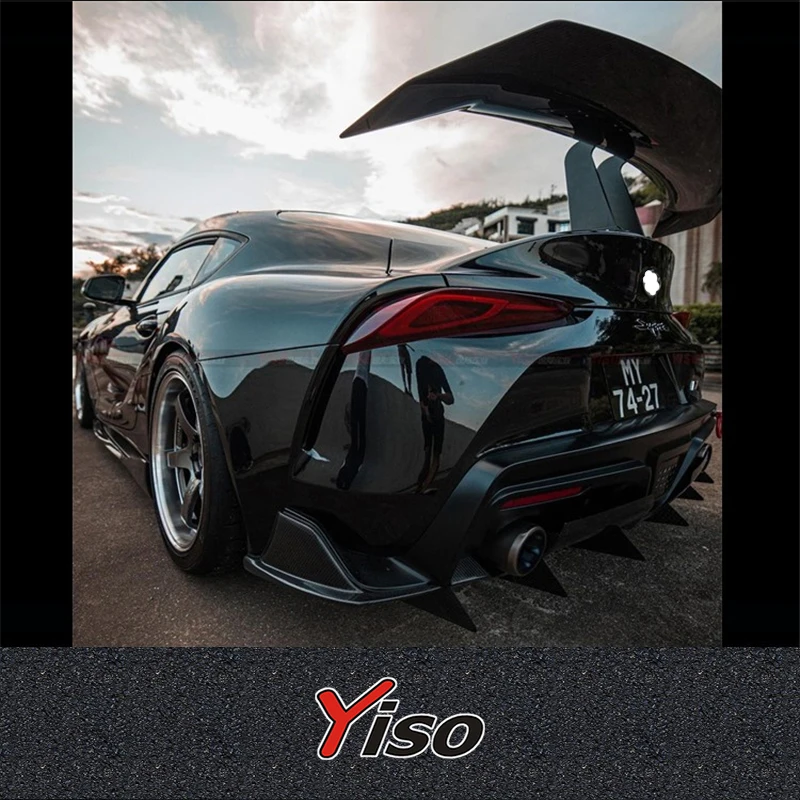 

Подходит для SUPRA A90 Углеродное волокно Varis Задняя губа после углового модифицированного угла SUPRA A90 Varis Передний спойлер-диффузор