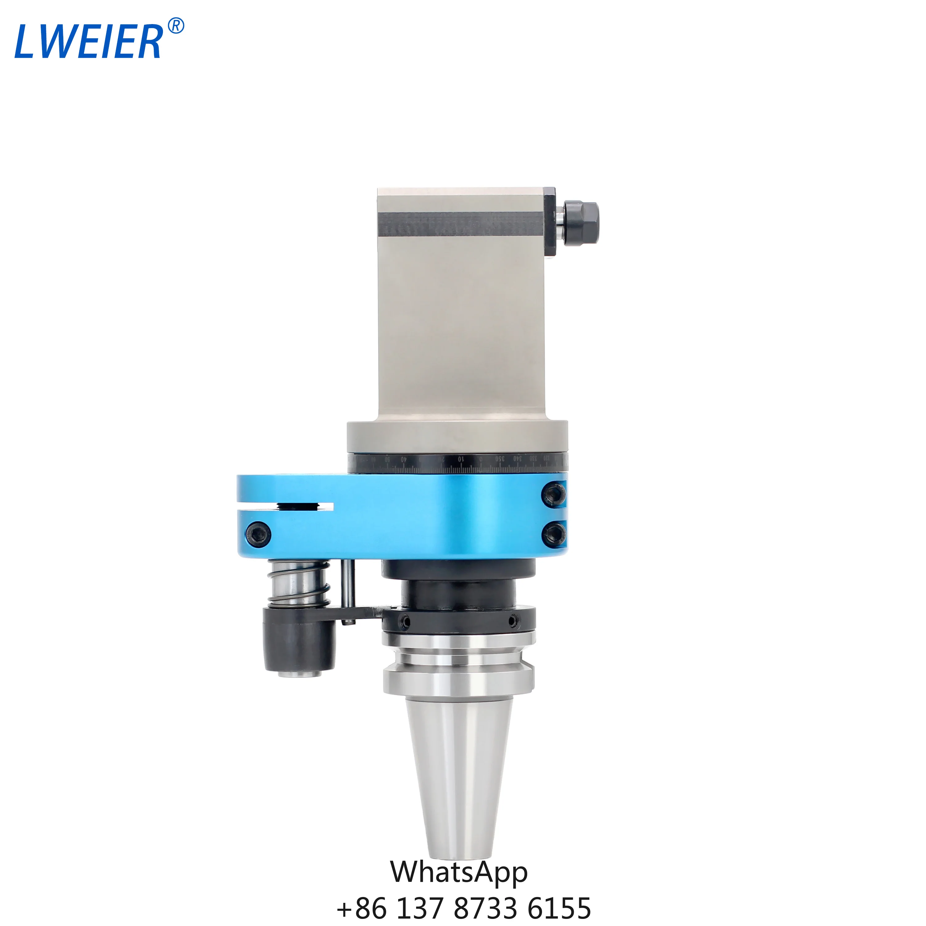 Side Milling Angle Head 90 Degree Right Angle Milling Head Automatic Tool Change BT30/40/50 Side Milling Drilling And Tapping