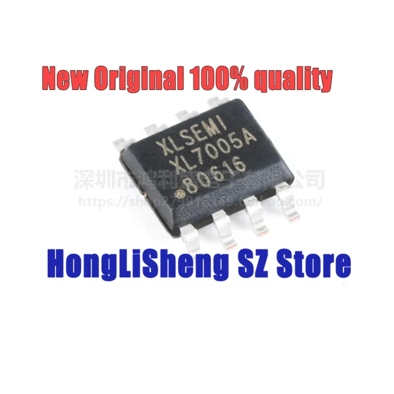 

10 шт./партия, набор микросхем XL7005A XL7005 7005 SOP8, 100% Новинка и оригинальная деталь