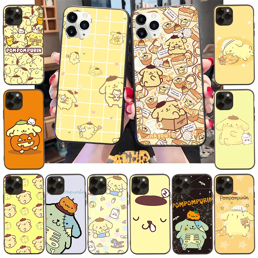 ZY27 Pompom Purin Silicone TPU Case for Samsung Quantum 2 M02 M02S A02 A02S A12 A22 A32 A42 A52 A72 F62 M62 Soft Cover