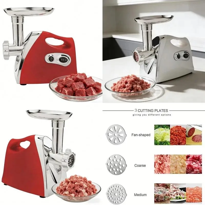 Electric Meat Grinder Household Commercial Multifunctional Automatic Filling Stirring Sausage Stuffer Machine