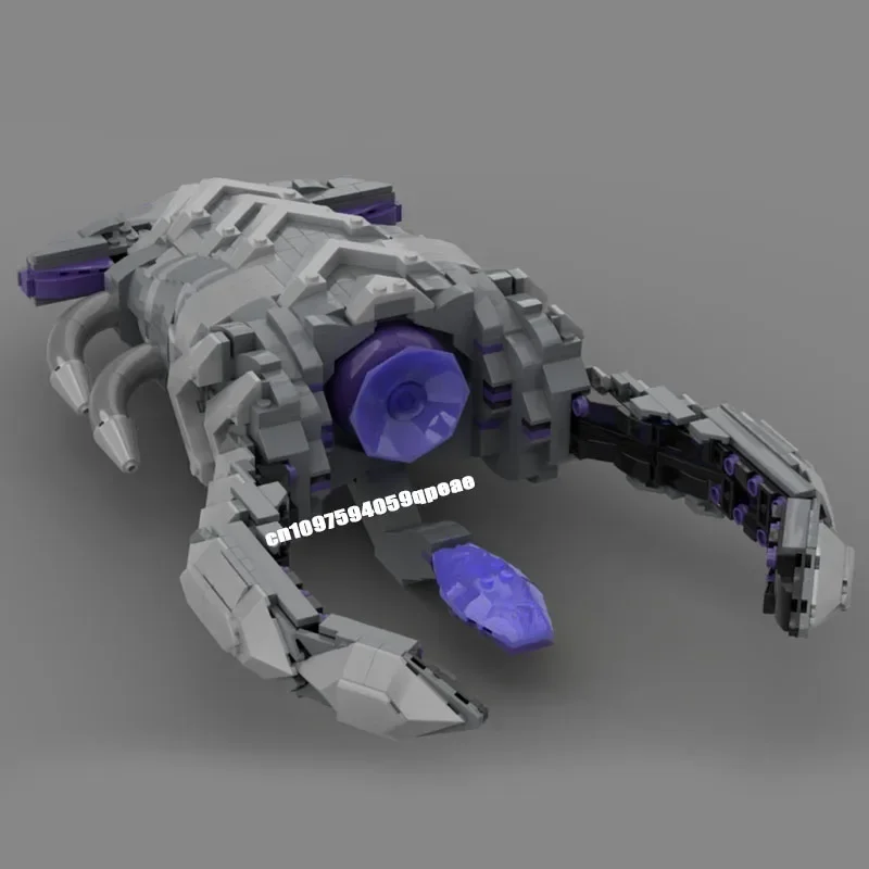 New 1408Pcs Famous Command Game Series Devastator Warship Moc Model Custom Puzzle Diy Creative Ideas Kid Toys Birthday Gift