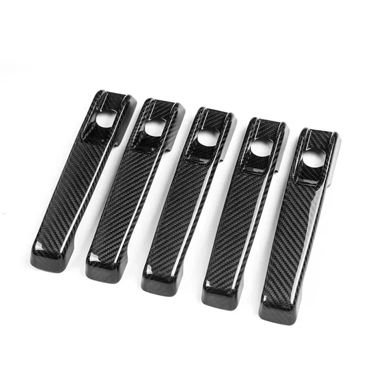 G500 G300 G63 W463 W464 Dry Carbon Fiber Door Handle COVER for Mercedes-Benz G-Class