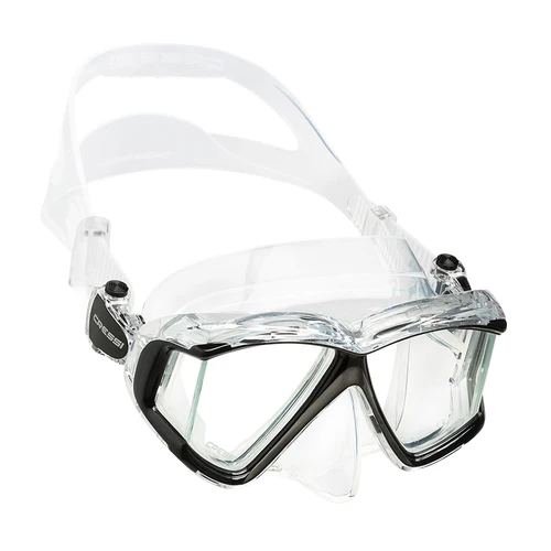 Imagen 2 del producto Cressi Máscara de Buceo Natación Snorkel Submarino Profesional Lente de Vidrio Templado Pano4