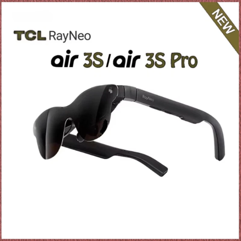 For RayNeo Air 3S Pro/Air 4 Pro Pocket TV Smart AR Glasses HDMovie Viewing 3D 135inch Screen 1200Nits High Brightness For iPhone