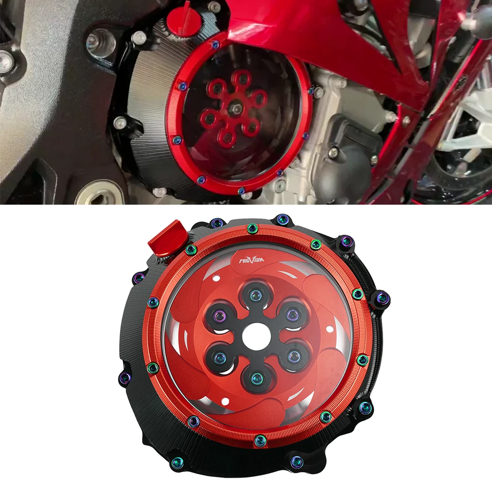 For BMW HP4 S1000RR /R/XR Clutch Cover Spring Retainer Pressure Plate S1000RR 2009-2017 S1000R S1000XR 2015-2019 HP4 2012-2018