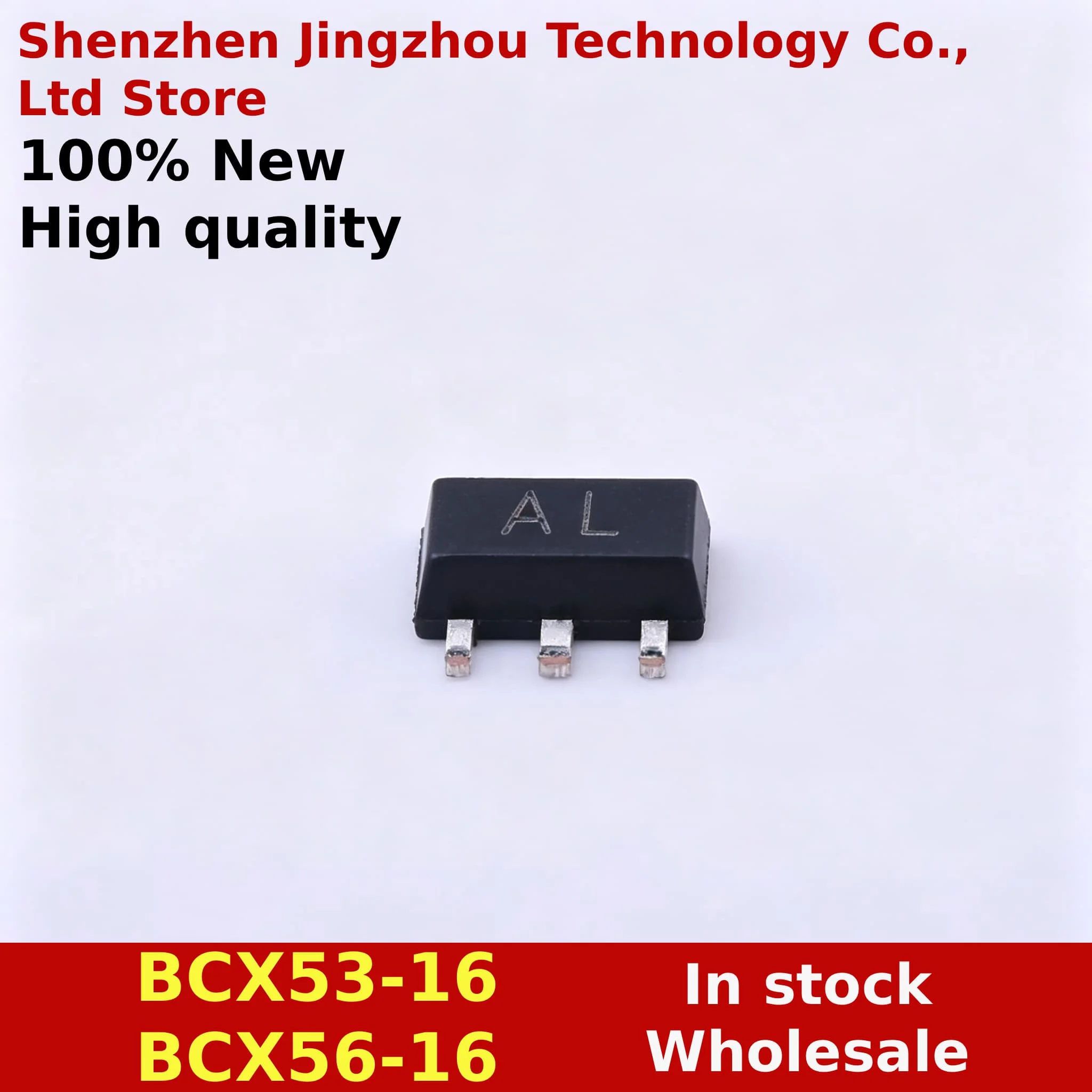 (100PCS) 100% New BCX53-16 AL PNP BCX56-16 BL NPN SOT-89 Chip In Stock