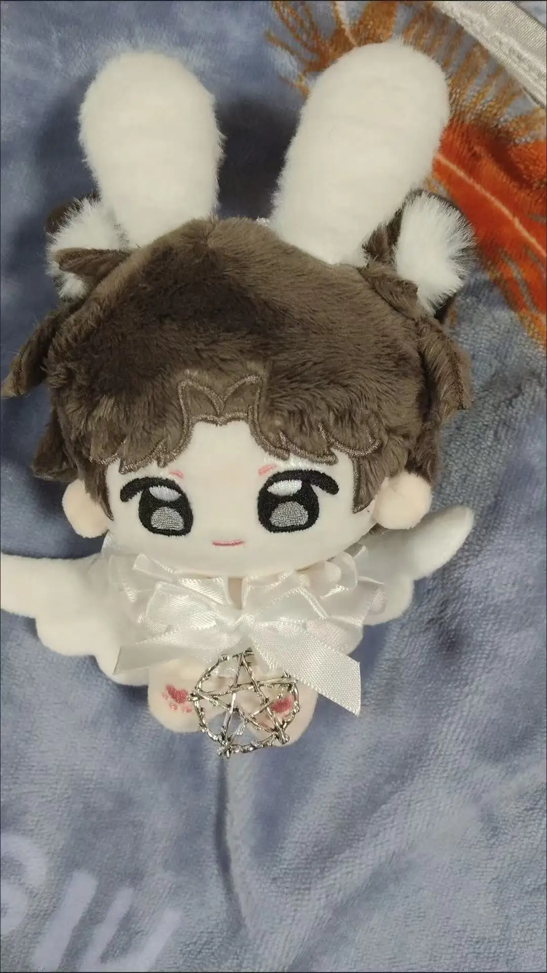 

Stuffed 10cm Game Anime Beyond the World Xia Xiaoyin Yi Yu Hai Xing Ti PendantBody Plush Doll Toy Soft Dress Up Cotton Kid Gift