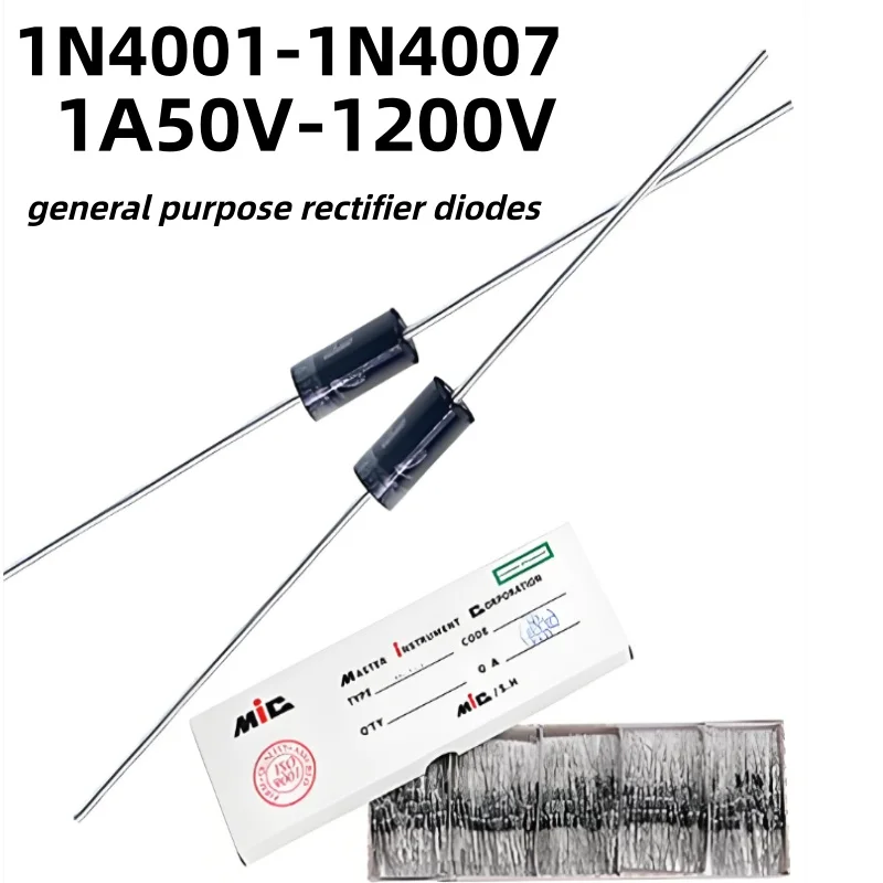 20PCS DIP Rectifier Diode Assortment 1N4007 1N4001 1N4002 1N4004 1N4005 IN4007 IN4001 IN4002 IN4004