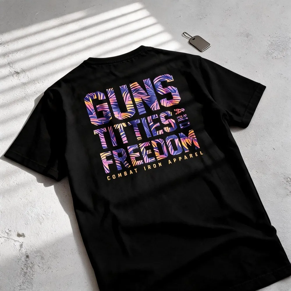 Guns, Titties And Freedom Men's Graphic T-Shirt