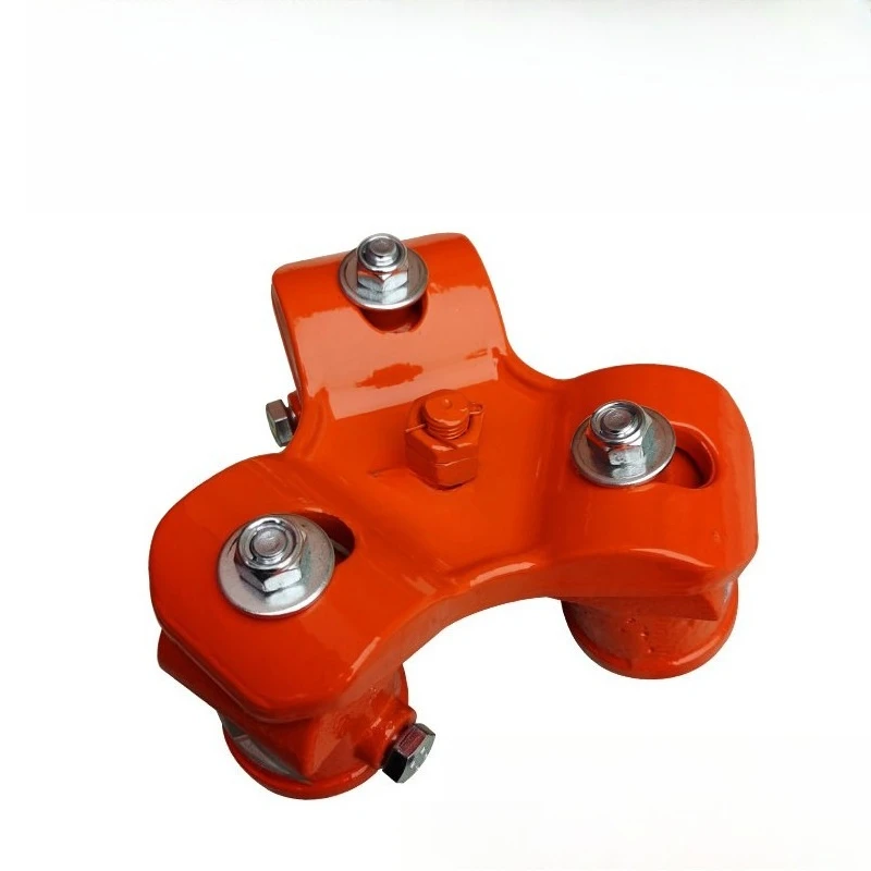 Hand hoist hoisting triangular bracket reversing chain bracket
