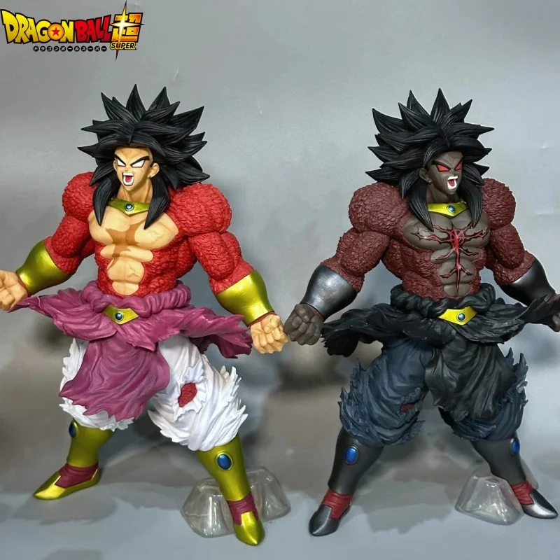 

NEW 32cm Super Dragon Ball Heroes Figure Broly Ssj4 Broly Dark Pvc Action Figures Model Statue Toys Festival Best Gifts