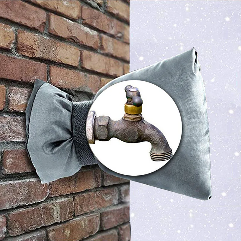 Garden Faucet Protector Outdoor Faucet Cover Winter Freeze Protection Insulation for Water Taps