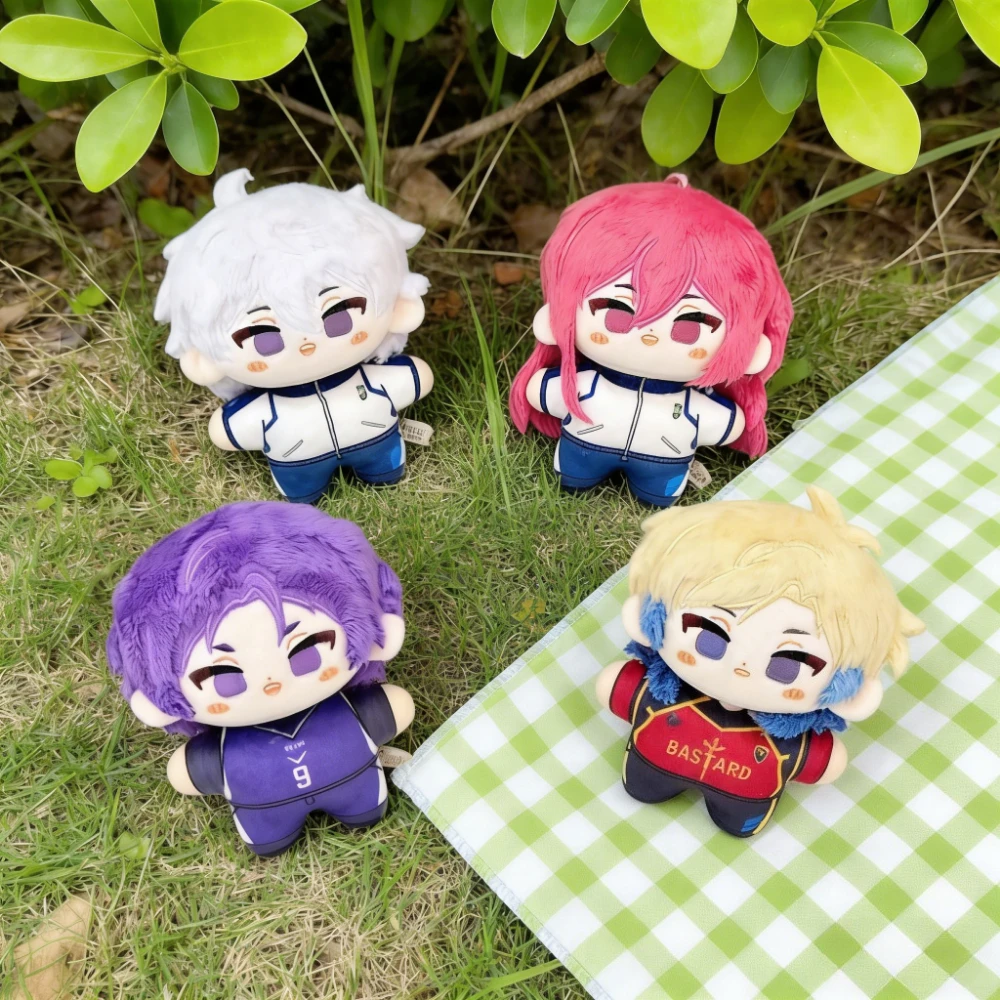 

Mini Anime Plush Toys Michel Caesar Mikage Reo Nagi Seishiro Chigiri Hyoma Bachira Meguru Cute Stuffed Starfish body Doll Gifts