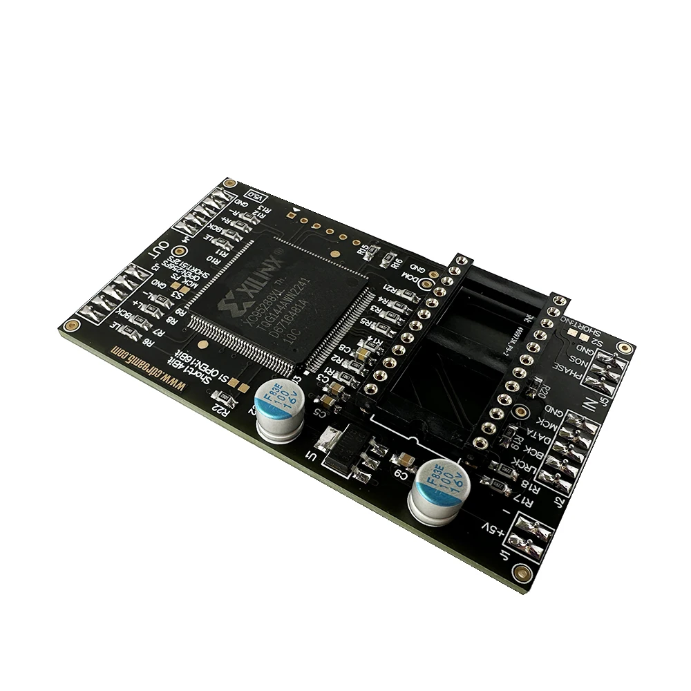 SAA7220 TDA1540 /TDA1541 modulo Driver di conversione formato NOS/OS Switching 384K/24bit per Raspberry Pi